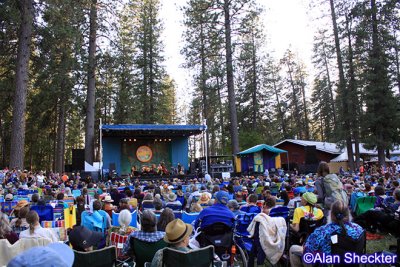 Meadow and Spotlite stages