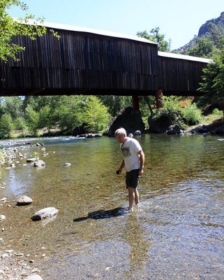 Butte Creek, Honey Run Covered Bridge