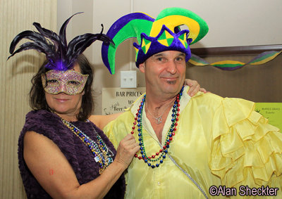 The always festive Keitha and Brian