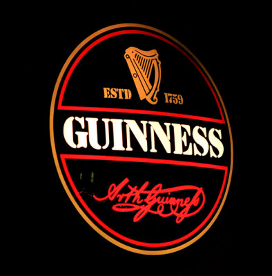 Guinness on tap served at Duffy's Tavern