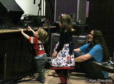 Mark McKinnon's daughter and grandkids