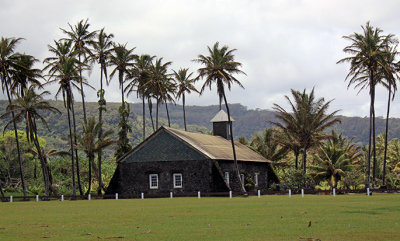 Church at Keanae Peninsula