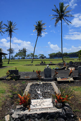 Cemetery at Keanae Peninsula