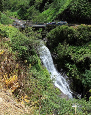 Flowing water
