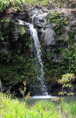 Flowing water
