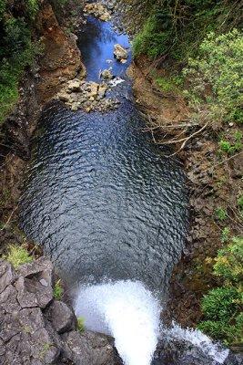 Flowing water