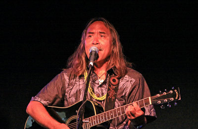 Eddie Tanaka plays for nonprofit Mana'o Radio's Upcountry Sundays