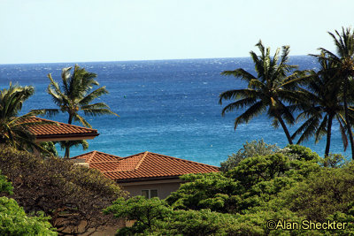 View from our place, the Westin Kaanapali Ocean Resort Villas