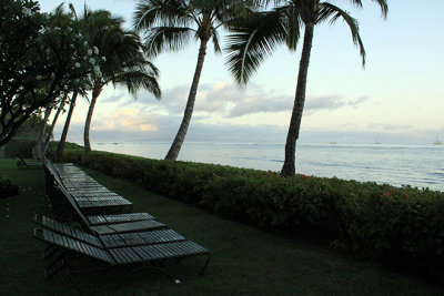Early morning at our place, Lahiana Shores