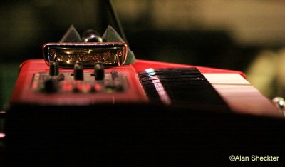 Sammy Johnston's organ and harmonica