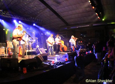 Railroad Earth's late night set, High Sierra Music Hall. Set started at 1:45 a.m.