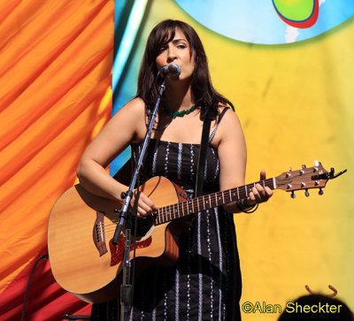 KZFR-FM songwriter winner Lisa Valentine - Oak Grove Stage