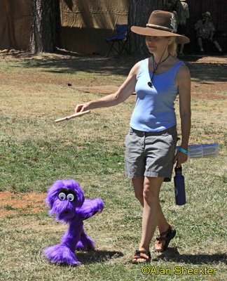 A woman and her special friend