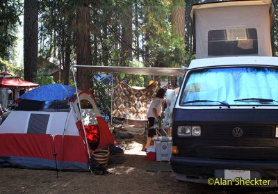 WorldFest campground scene