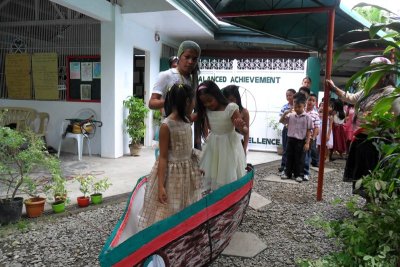 2nd graders on board the boat of excellence.JPG