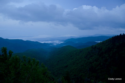 Sunset on Blue Ridge Parkway 2