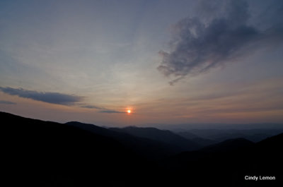 Sunset on Blue Ridge Parkway 3