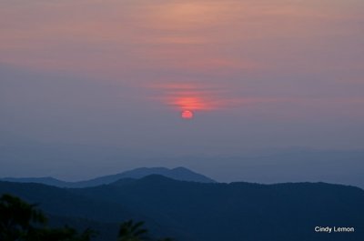 Sunset on Blue Ridge Parkway 4