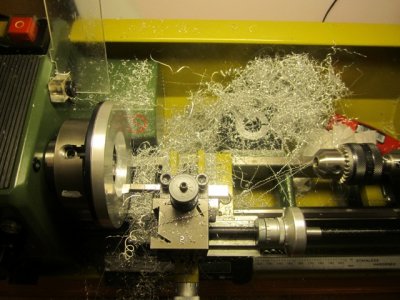 Finalizing the hole before threading..