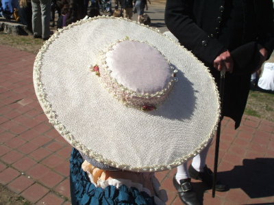and a pretty hat