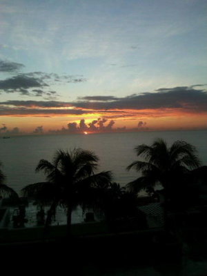 Fort Lauderdale Wed morn from our condo