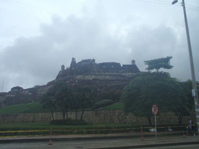 Cartegena, Col.-outside the fortress