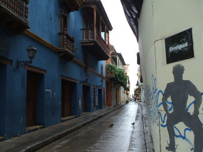 Cartegena, Col. -in the old city