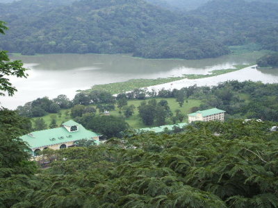 Colon, Panama -Gamboa rainforest, looking down on the Gamboa resort