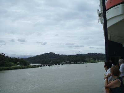 Panama Canal -approaching Lake Gatun
