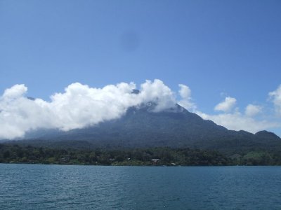 Puerto Quetzal, Guatamala-one of the active volcanos