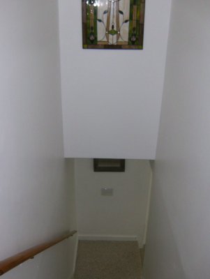 Carpeting on steps