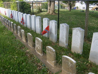 Confederate graves