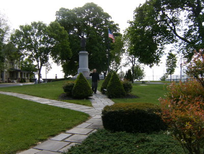 In the garden