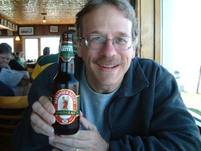 At Peggy's Cove; the restaurant is great; and Keith's Beer!