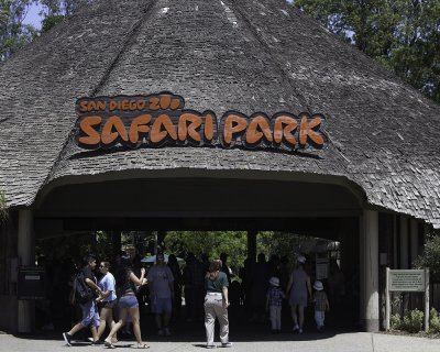 Entrance to San Diego Zoo Safari Park