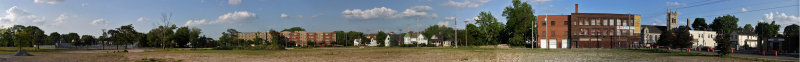 broadway ave. cleveland oh panorama