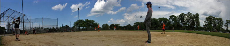 softball panorama @ gordon park