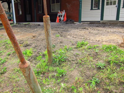 PennDot and Septa work on the surroundings - May & June 2012