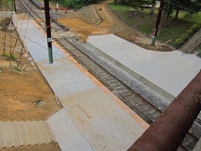 platforms, from bridge