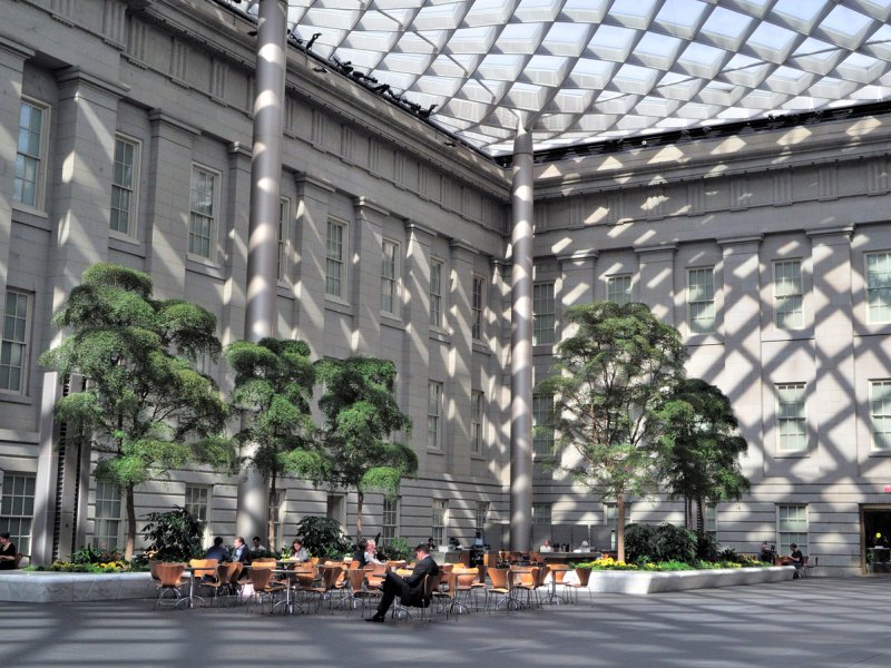 American Art Museum Courtyard