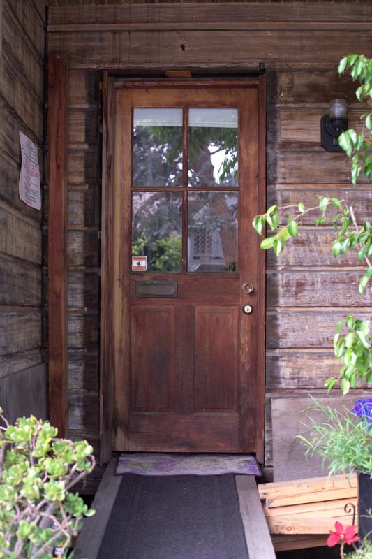 Front Door of a Condemned Home