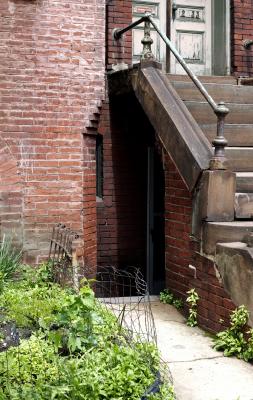 Entry to A Basement Apartment