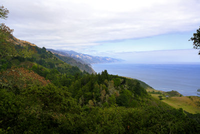 View from Nepenthe Gift Shop & Restaurant, Big Sur, CA