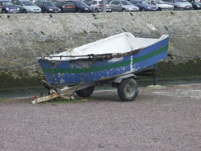 Boat in St. Malo