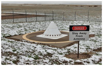 Minuteman II Missile Alert Facility hardened UHF antenna