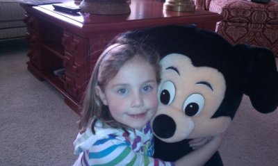 mickey lives with us now