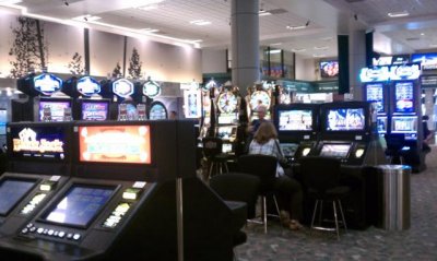 arriving into reno- don't see this in most airports!