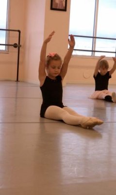 another ballet practice- nice form