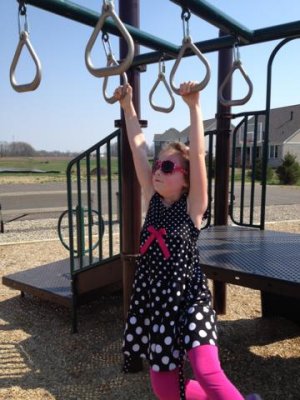 hanging at the park