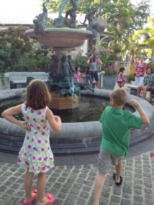 making a wish